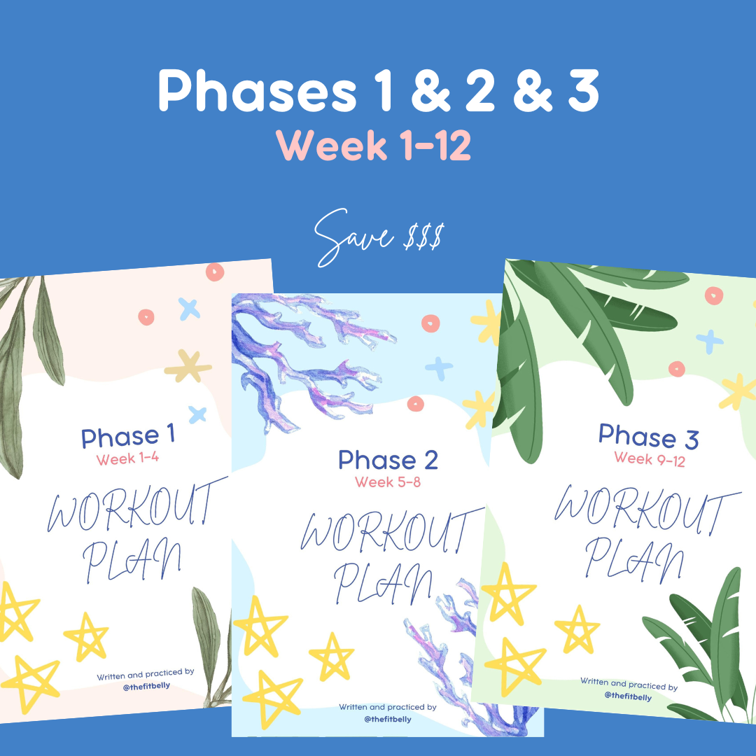 Phase 1 & 2 & 3 - Workout Plan